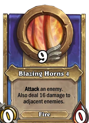 Blazing Horns 4 Card Image