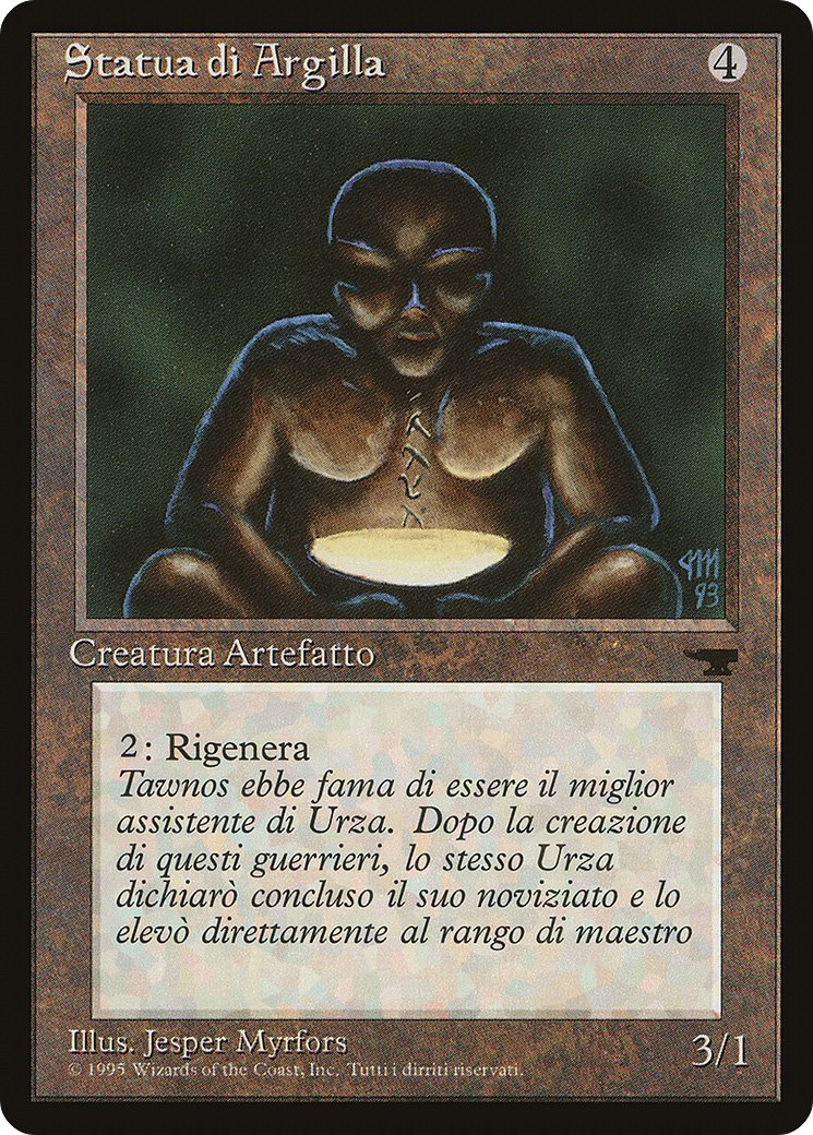 Clay Statue Card Image