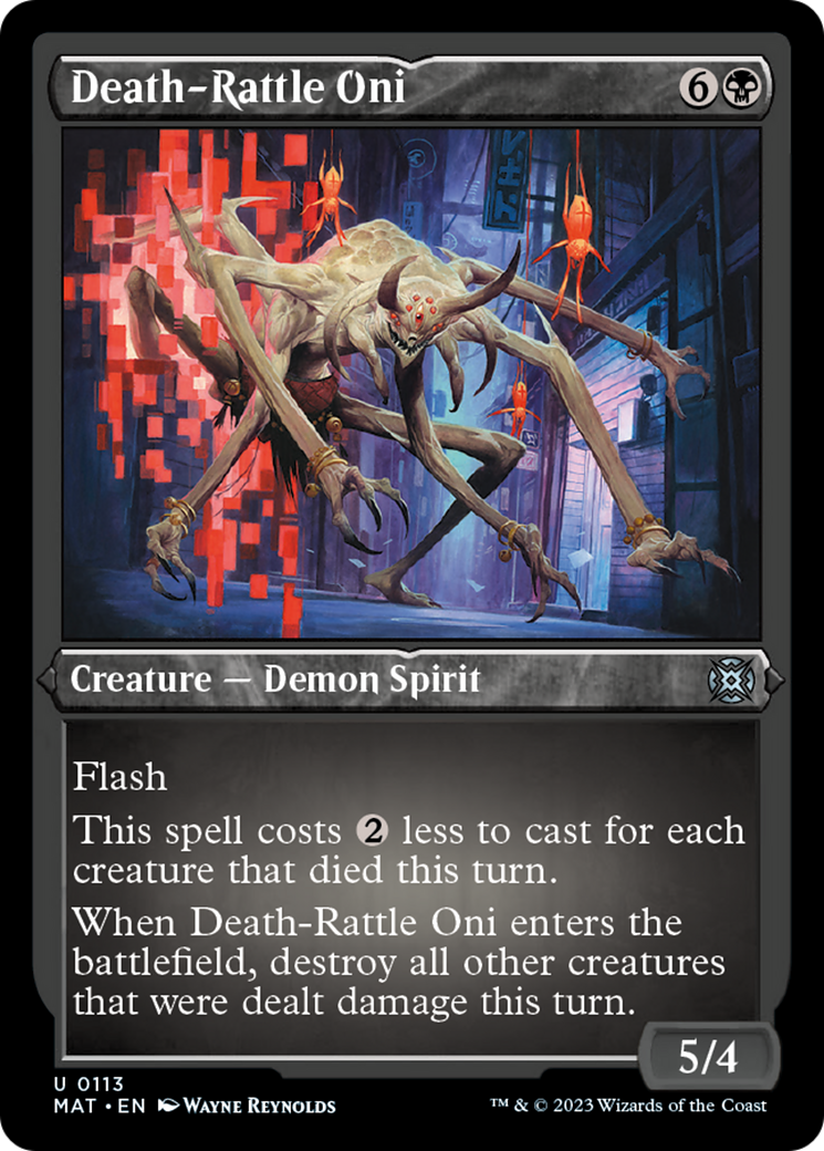 Death-Rattle Oni Card Image