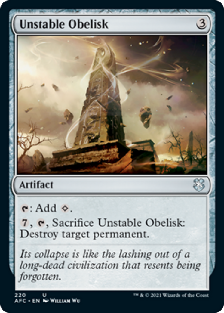 Unstable Obelisk Card Image
