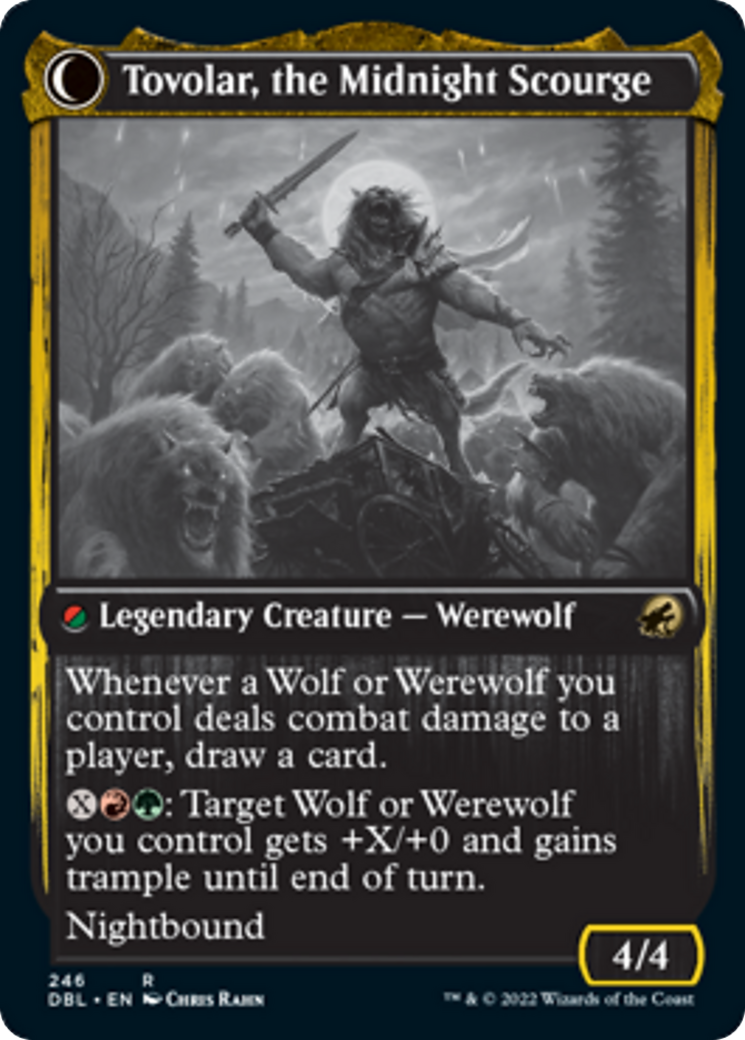 Tovolar, Dire Overlord // Tovolar, the Midnight Scourge Card Image
