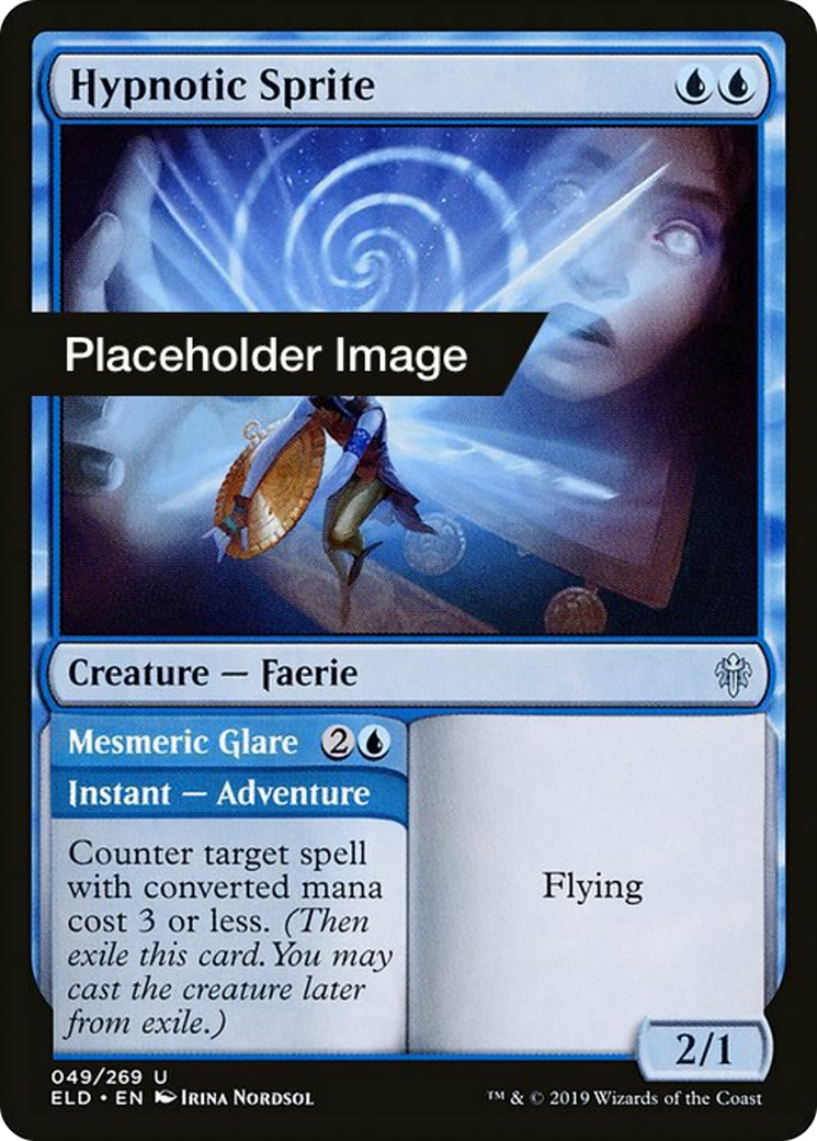 Hypnotic Sprite // Mesmeric Glare Card Image