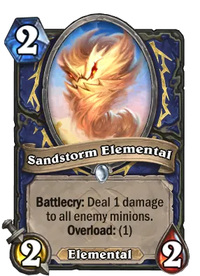 Sandstorm Elemental Card Image