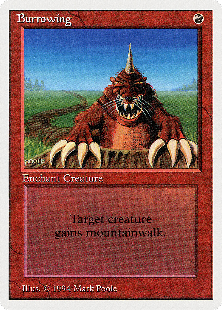 Burrowing Card Image