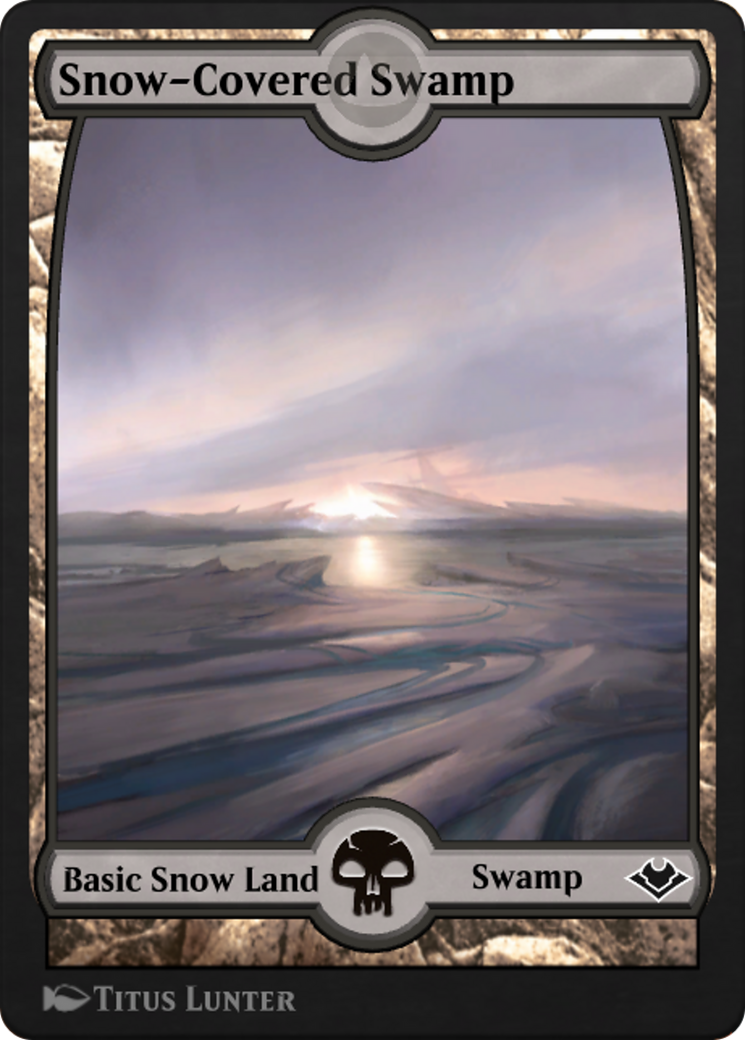 Snow-Covered Swamp Card Image