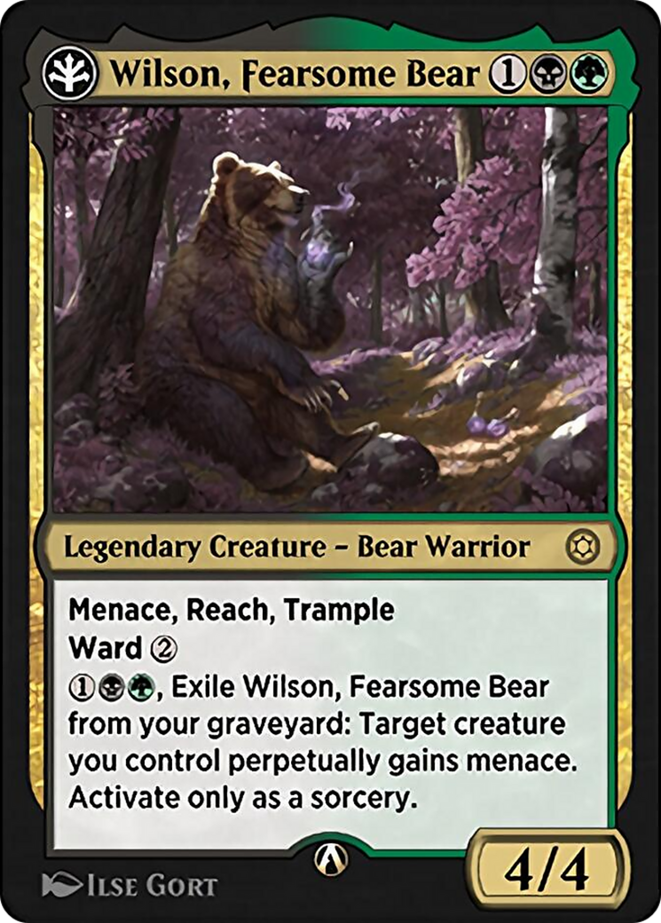 Wilson, Fearsome Bear Card Image