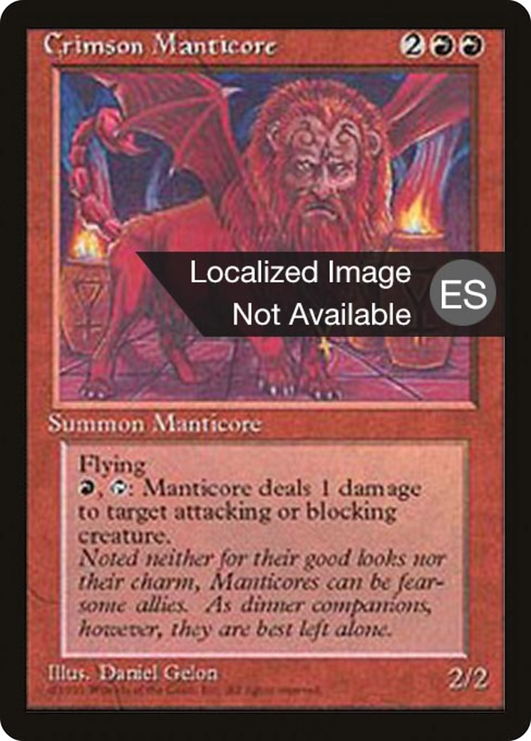 Crimson Manticore Card Image