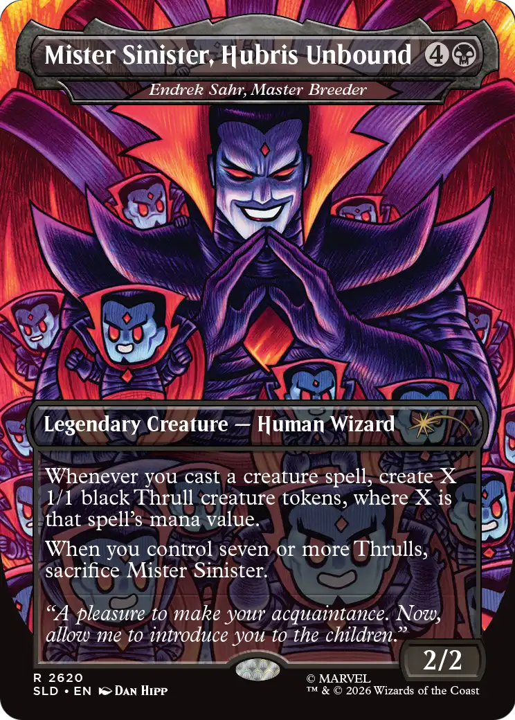 Endrek Sahr, Master Breeder Card Image