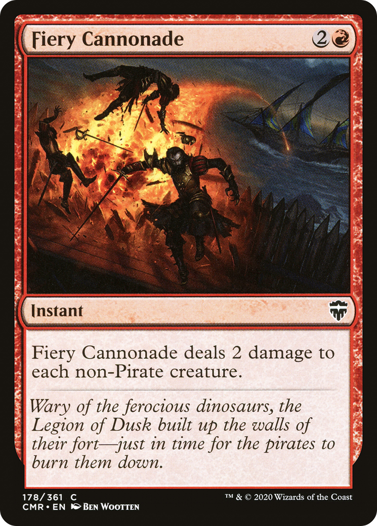 Fiery Cannonade Card Image