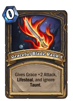 Graceful Blade Rank 2 Card Image