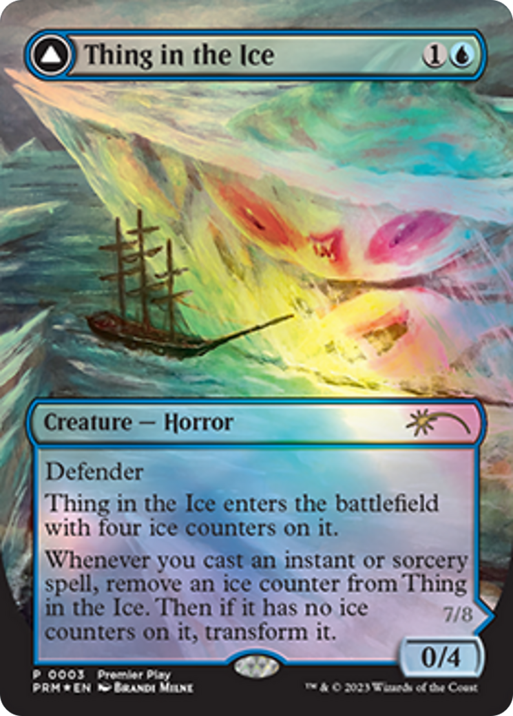 Thing in the Ice // Awoken Horror Card Image