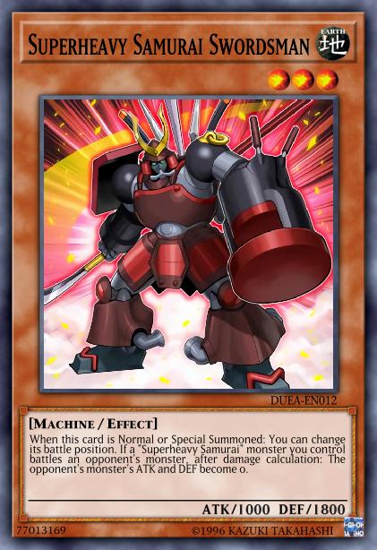 Superheavy Samurai Swordsman Card Image