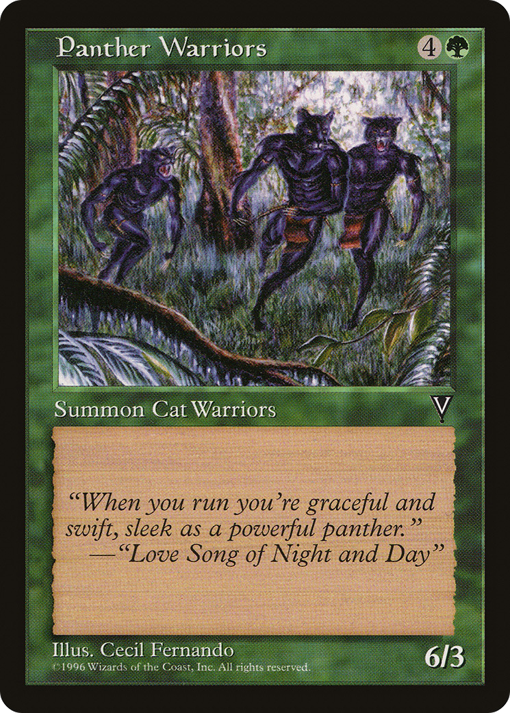 Panther Warriors Card Image