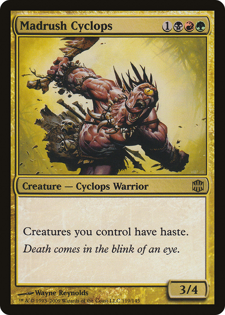 Madrush Cyclops Card Image