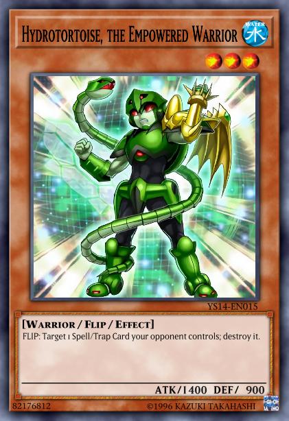 Hydrotortoise, the Empowered Warrior Card Image