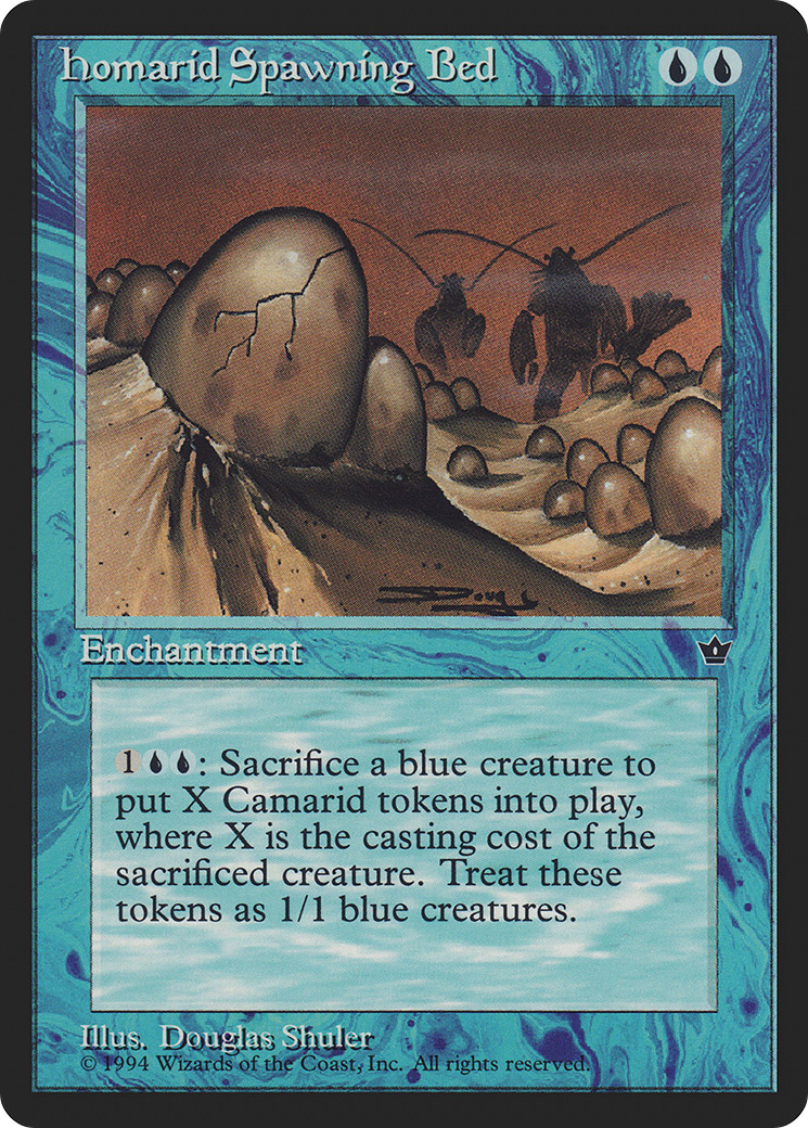 Homarid Spawning Bed Card Image