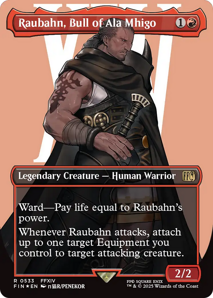 Raubahn, Bull of Ala Mhigo Card Image