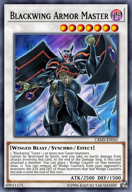 Blackwing Armor Master Card Image