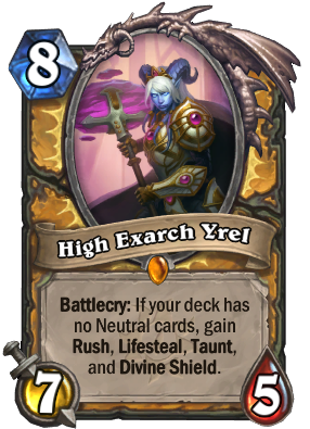 High Exarch Yrel Card Image