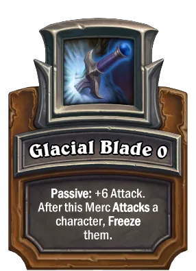 Glacial Blade {0} Card Image