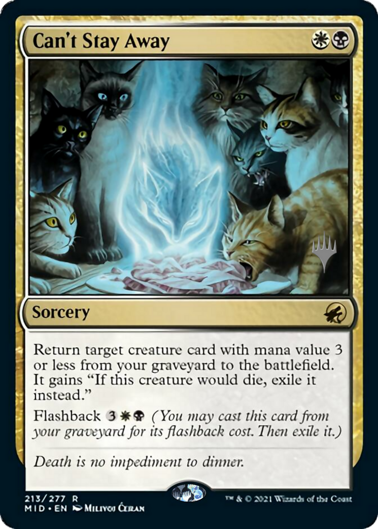 Can't Stay Away Card Image