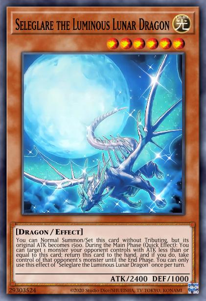 Seleglare the Luminous Lunar Dragon Card Image