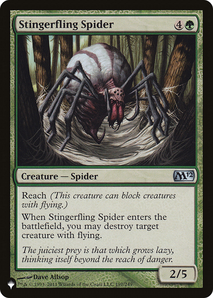 Stingerfling Spider Card Image