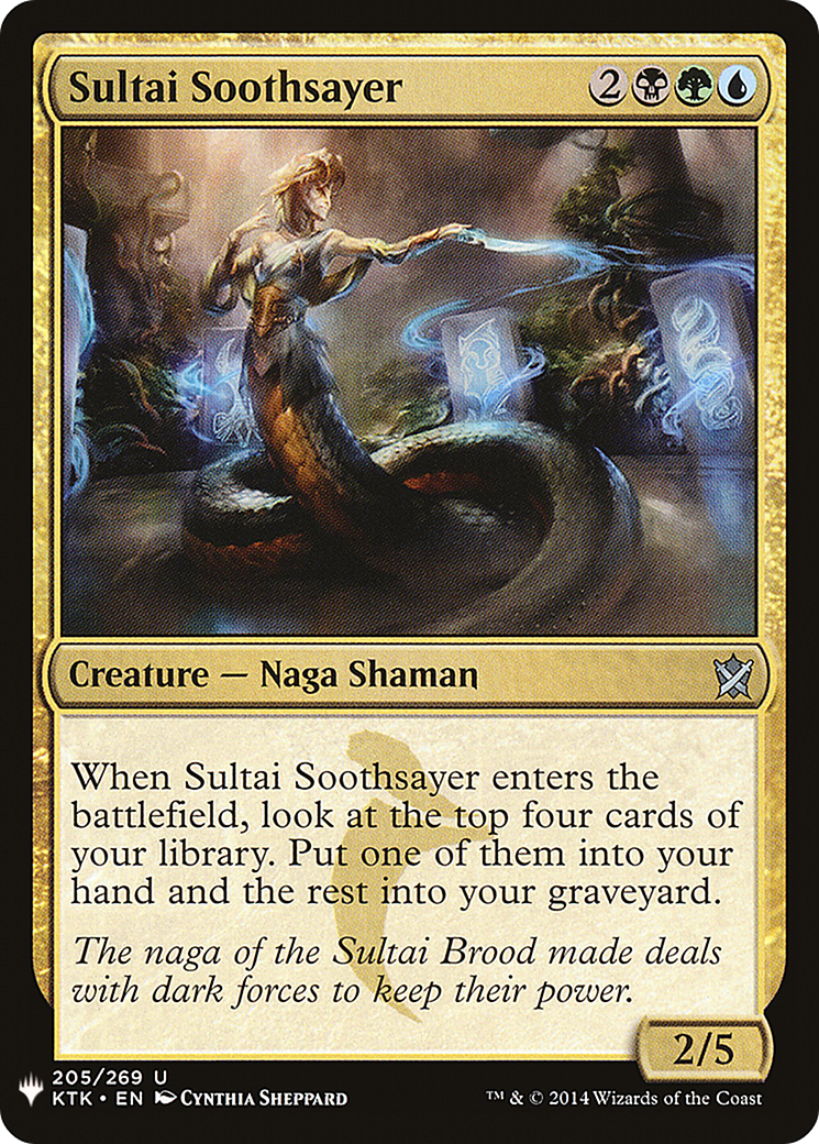 Sultai Soothsayer Card Image