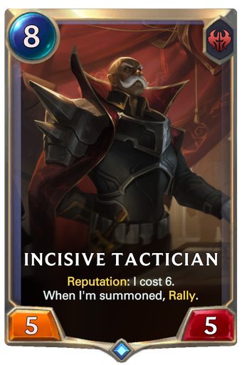 Incisive Tactician Card Image