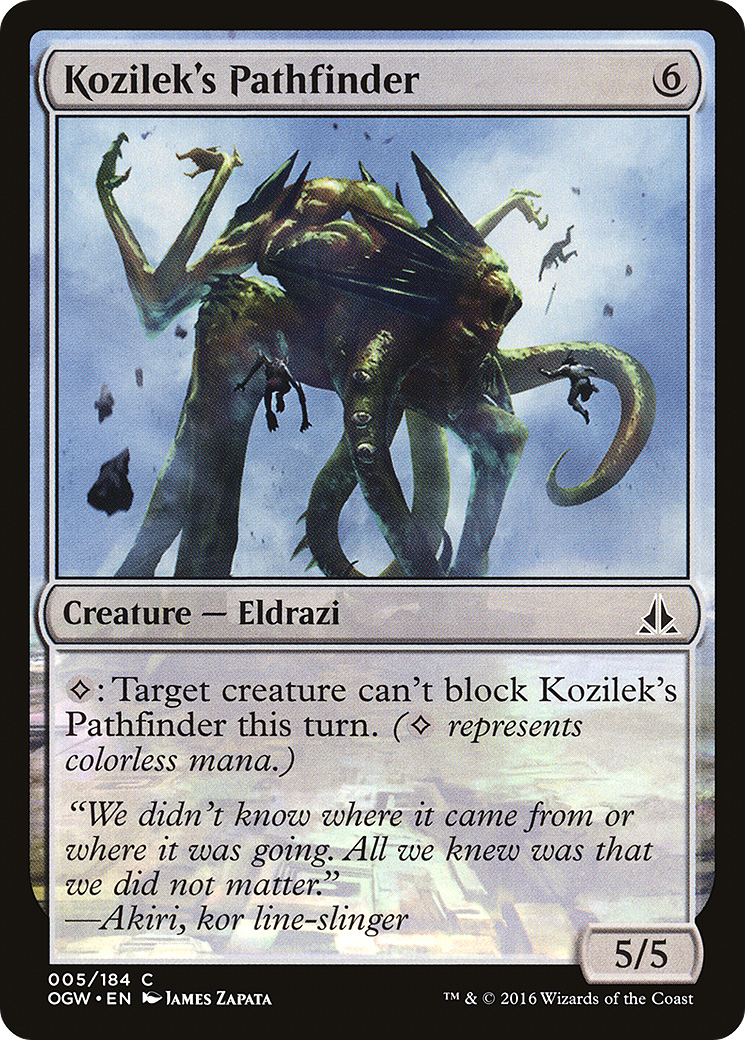 Kozilek's Pathfinder Card Image