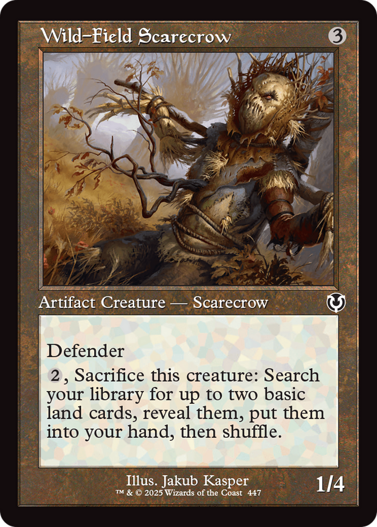 Wild-Field Scarecrow Card Image