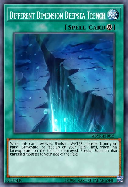 Different Dimension Deepsea Trench Card Image