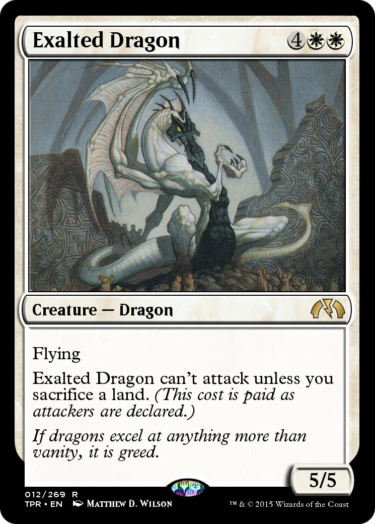 Exalted Dragon Card Image