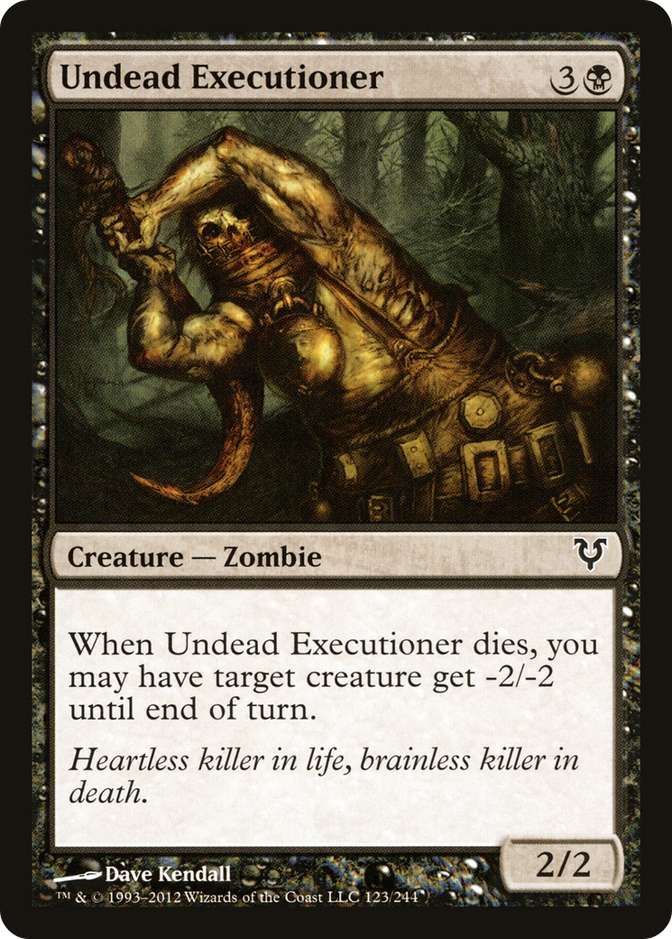 Undead Executioner Card Image