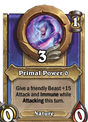 Primal Power {0} Card Image