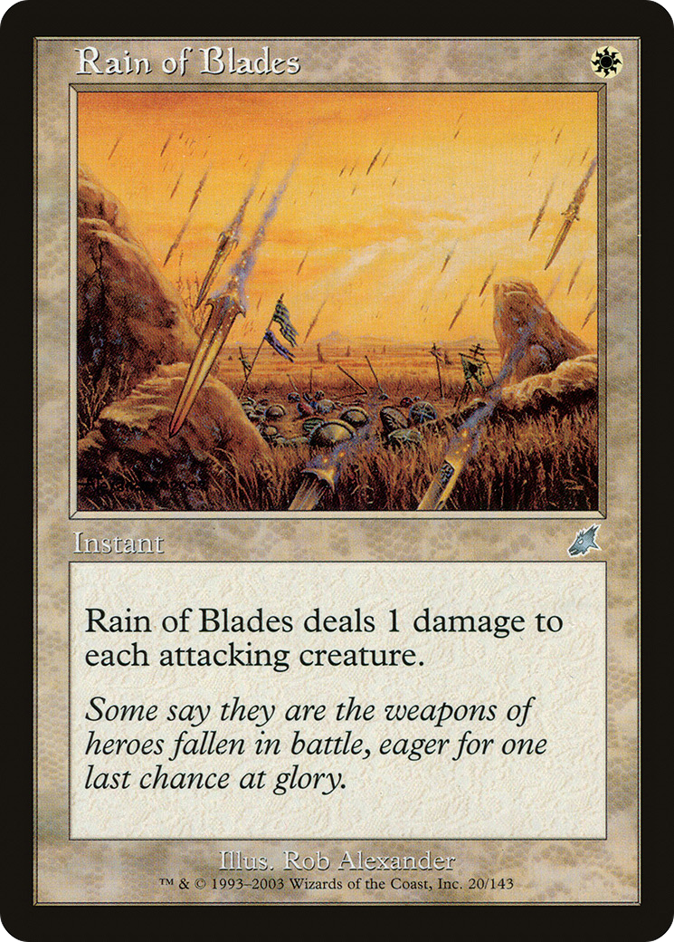 Rain of Blades Card Image