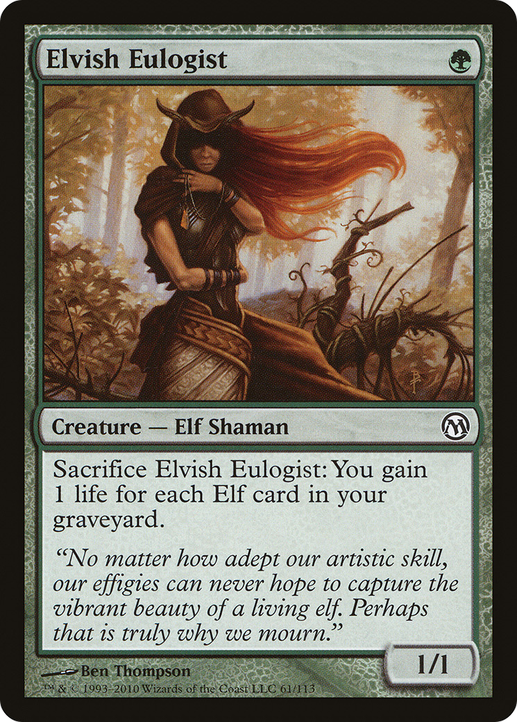 Elvish Eulogist Card Image