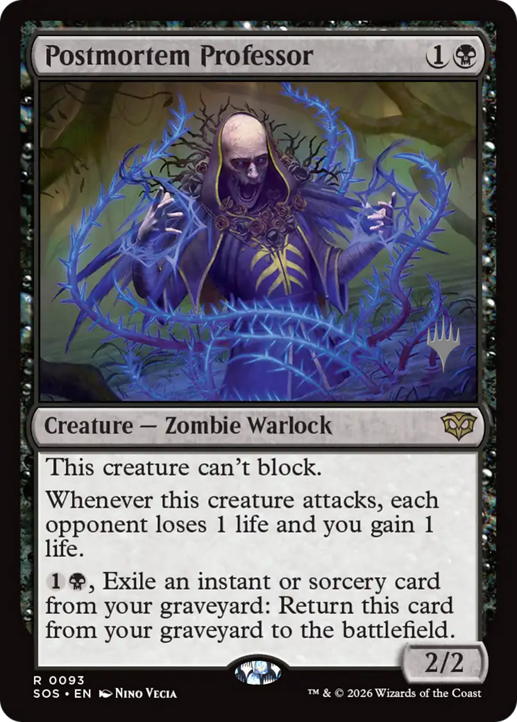 Postmortem Professor