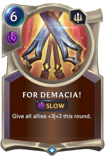 For Demacia! Card Image