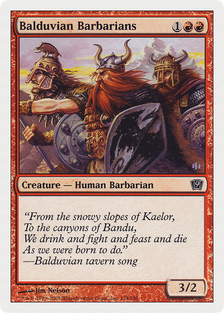 Balduvian Barbarians Card Image