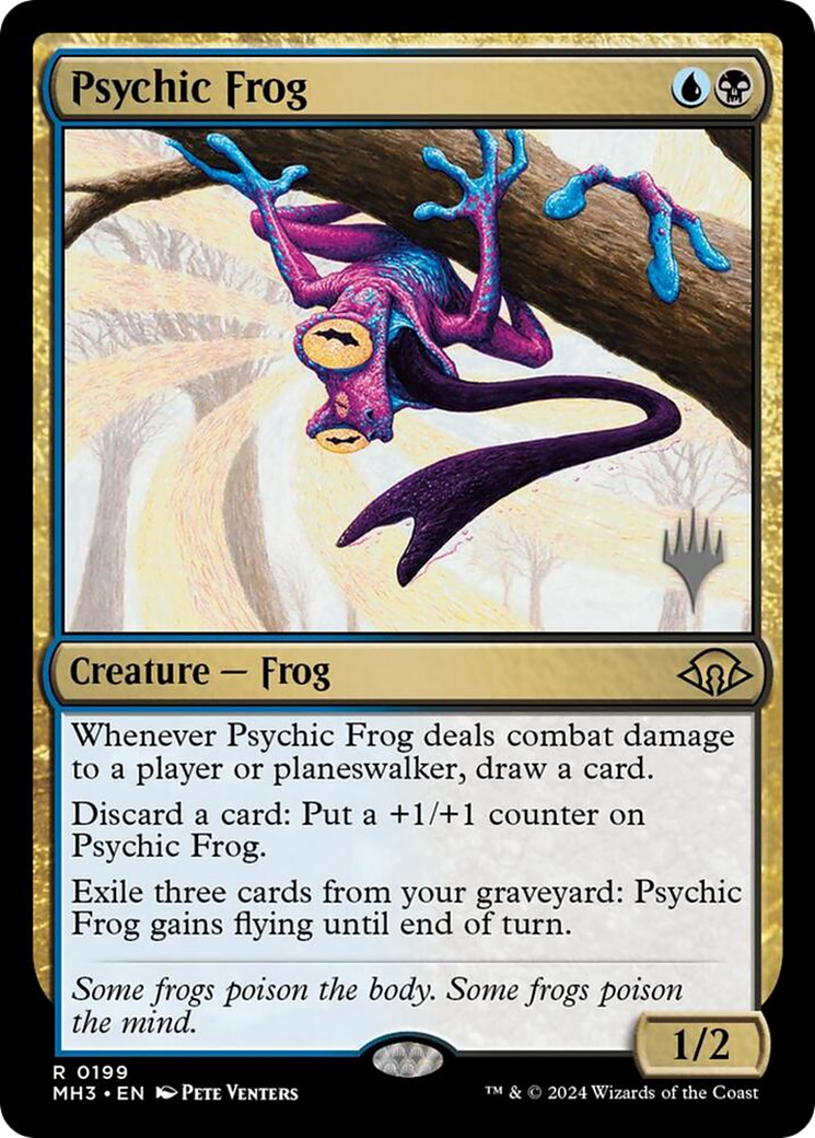 Psychic Frog Card Image