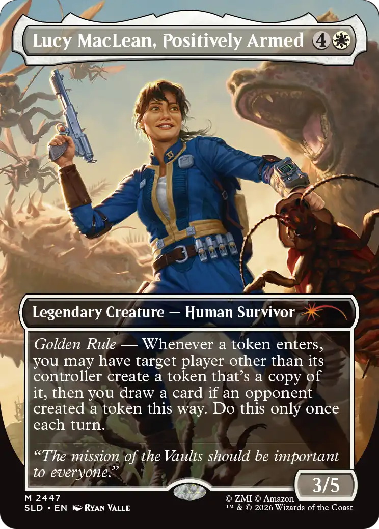 Lucy MacLean, Positively Armed Card Image