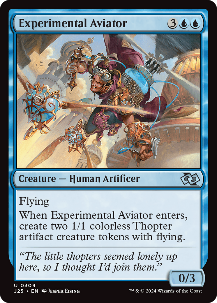 Experimental Aviator Card Image