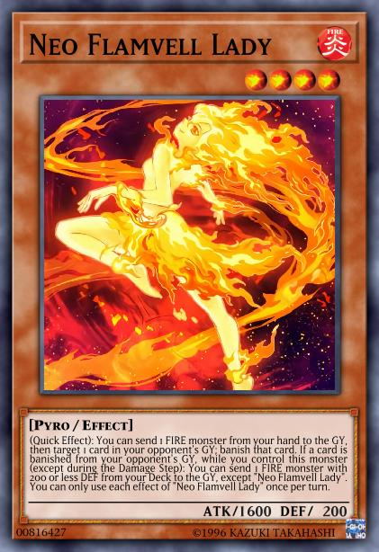 Neo Flamvell Lady Card Image