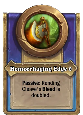 Hemorrhaging Edge {0} Card Image