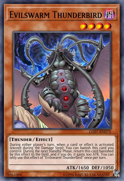 Evilswarm Thunderbird Card Image