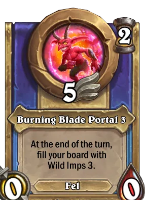 Burning Blade Portal 3 Card Image