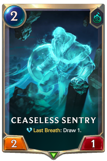 Ceaseless Sentry Card Image