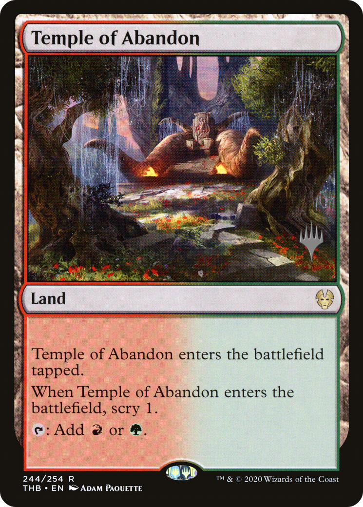 Temple of Abandon Card Image