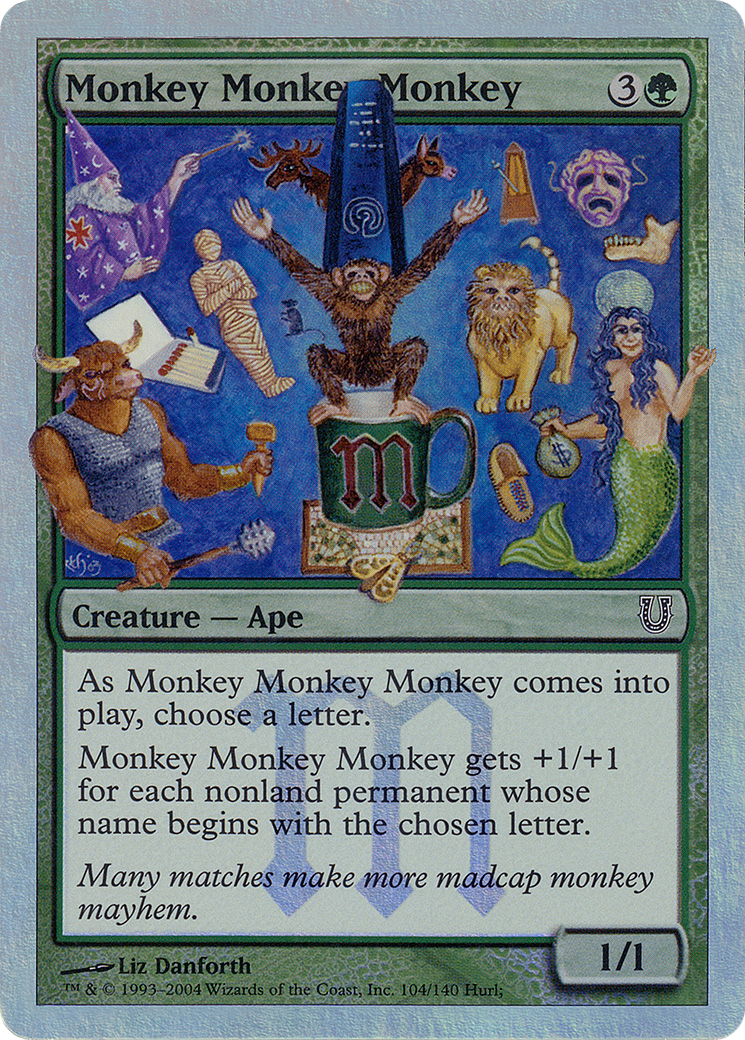 Monkey Monkey Monkey Card Image